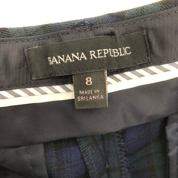 Banana Republic Avery Black Watch Plaid Trouser - Picture 6 of 12